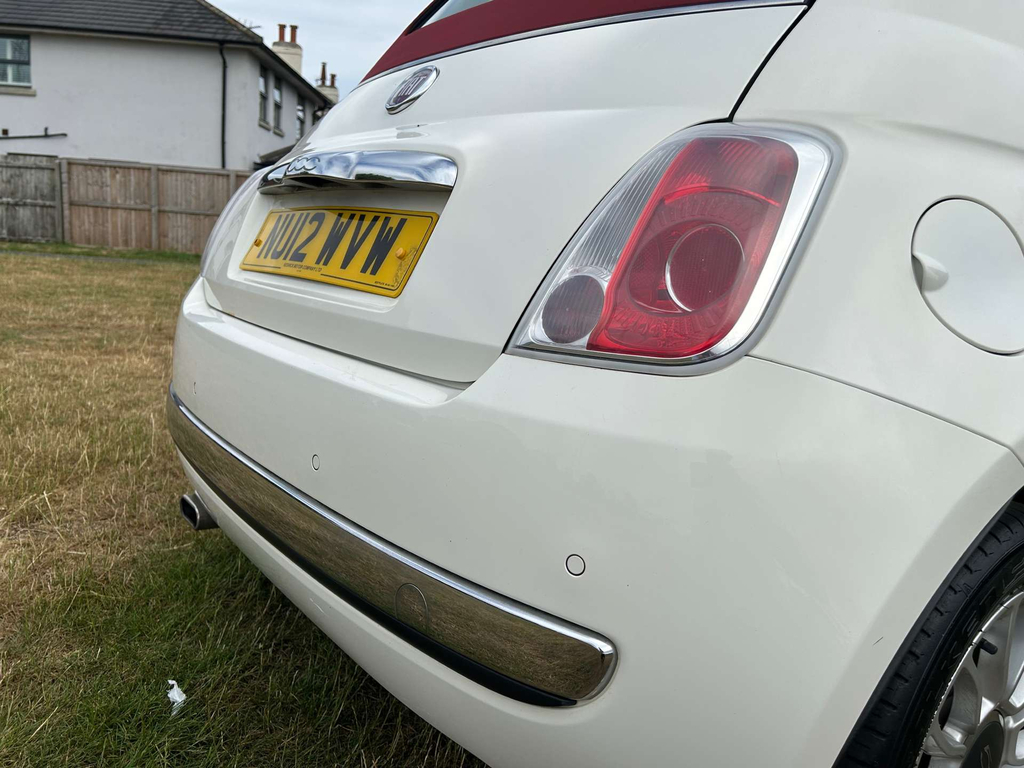Fiat 500C Convertible 1.2 Lounge Euro 5 201262 White #18
