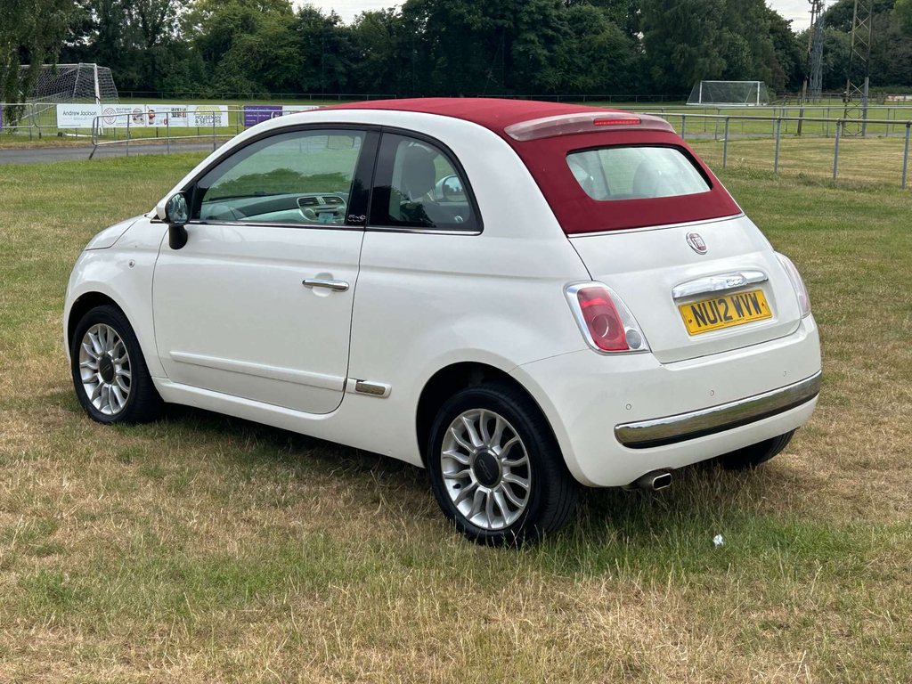 Fiat 500C Convertible 1.2 Lounge Euro 5 201262 White #7