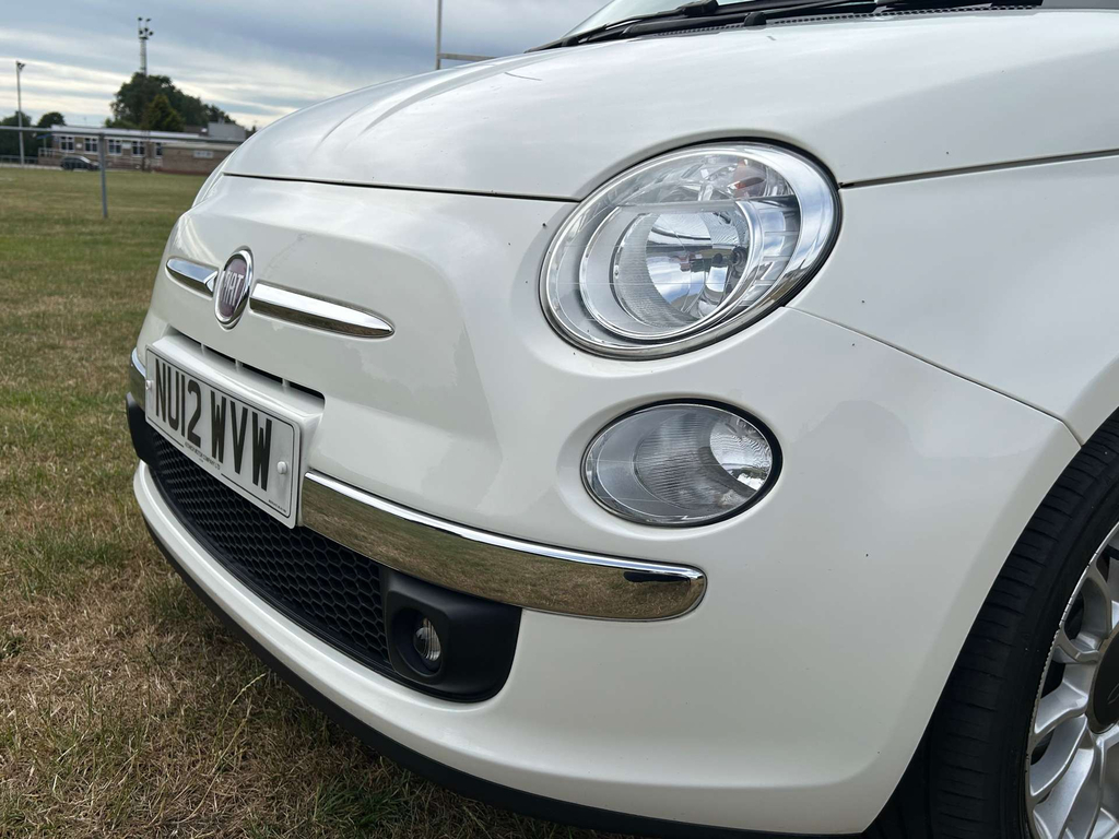 Fiat 500C Convertible 1.2 Lounge Euro 5 201262 White #12