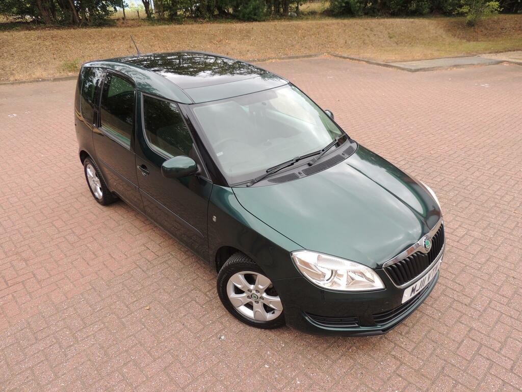 Skoda Roomster 1.6 Tdi Se Plus Euro 5 Green #3