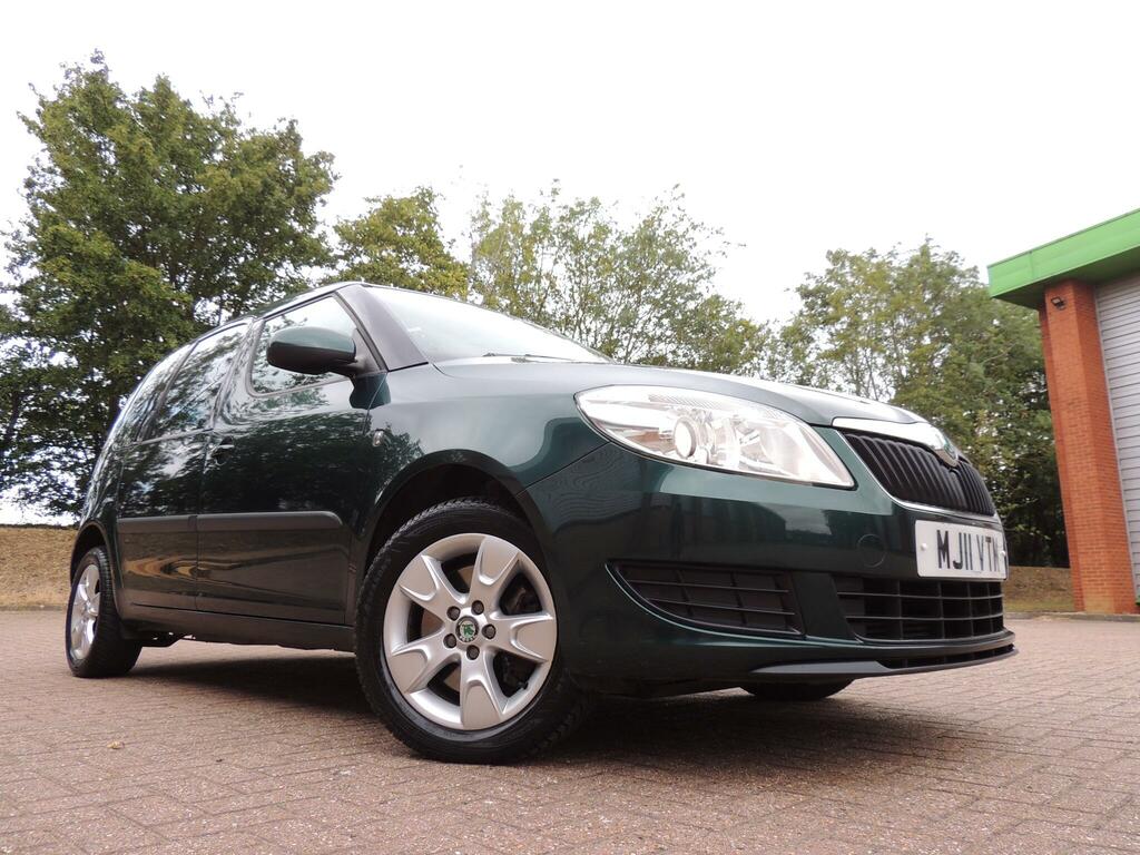 Skoda Roomster 1.6 Tdi Se Plus Euro 5 Green #4