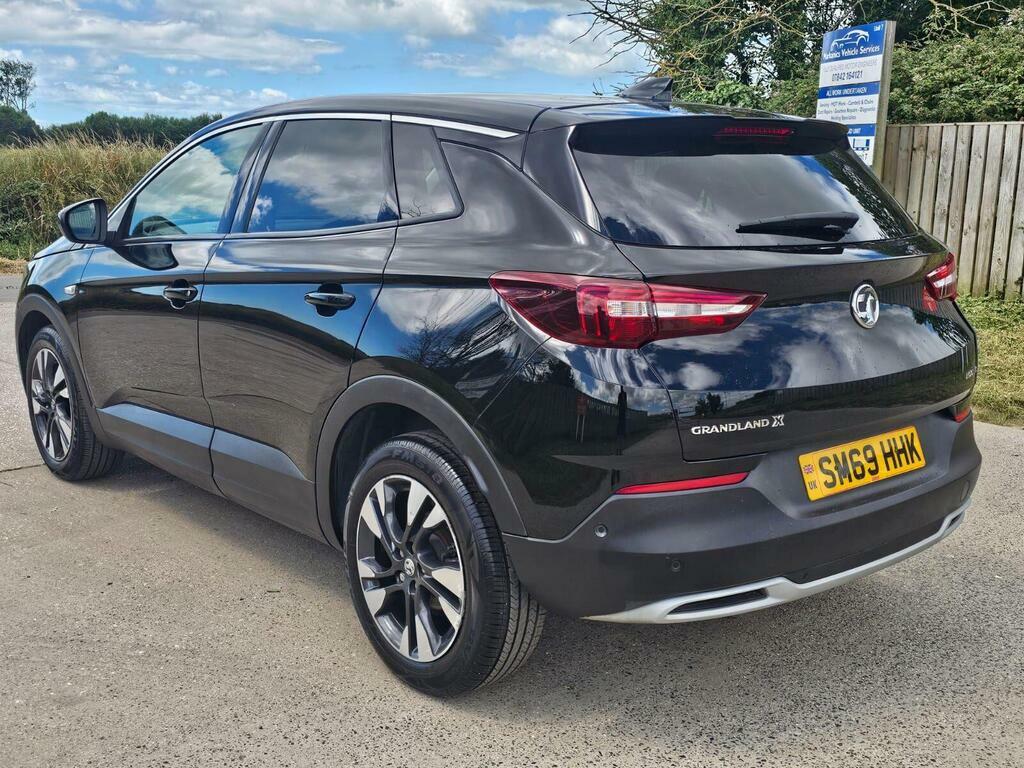 Vauxhall Grandland X 1.2 Turbo Sri Nav Euro 6 S S SM69HHK Black #4