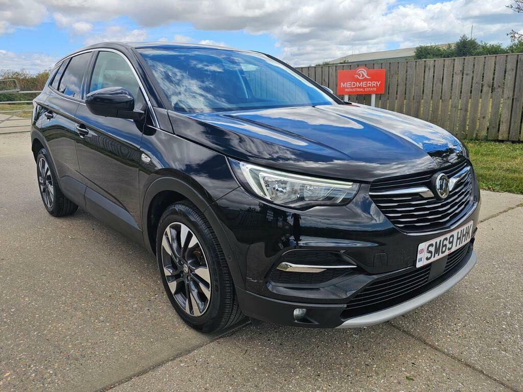 Vauxhall Grandland X 1.2 Turbo Sri Nav Euro 6 S S Black