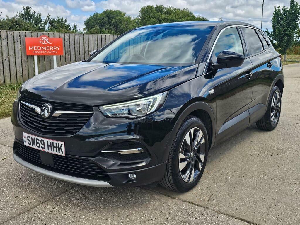 Vauxhall Grandland X 1.2 Turbo Sri Nav Euro 6 S S SM69HHK Black #3