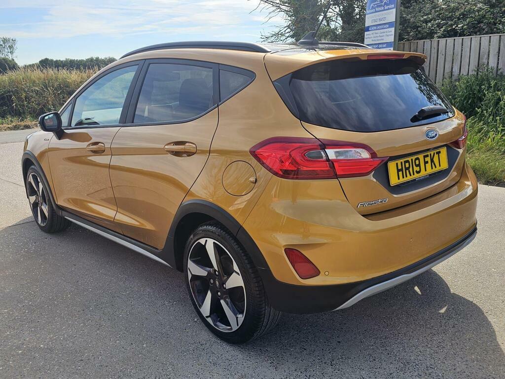 Ford Fiesta 1.0T Ecoboost Active Bo Play Euro 6 S S HR19FKT Yellow #4