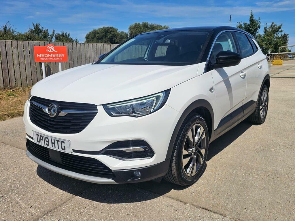 Vauxhall Grandland X 1.2 Turbo Sport Nav Euro 6 S S White #3
