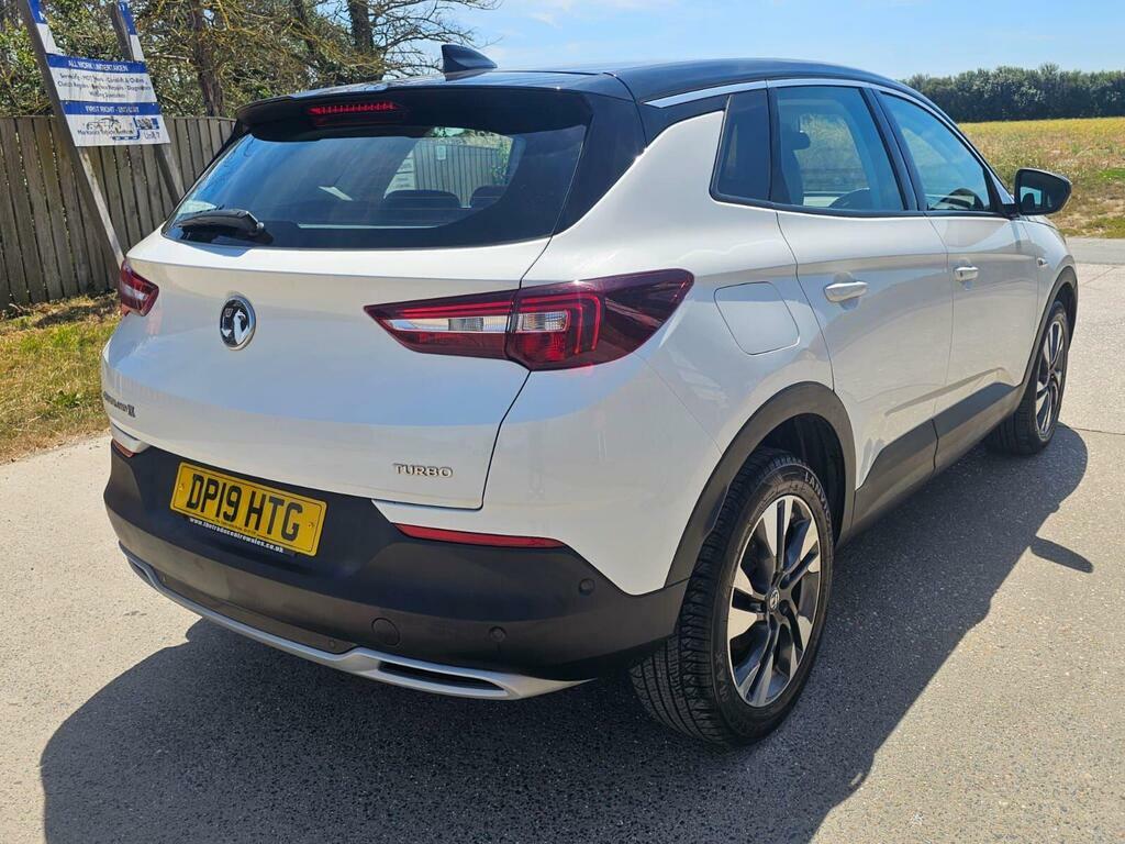 Vauxhall Grandland X 1.2 Turbo Sport Nav Euro 6 S S White #6