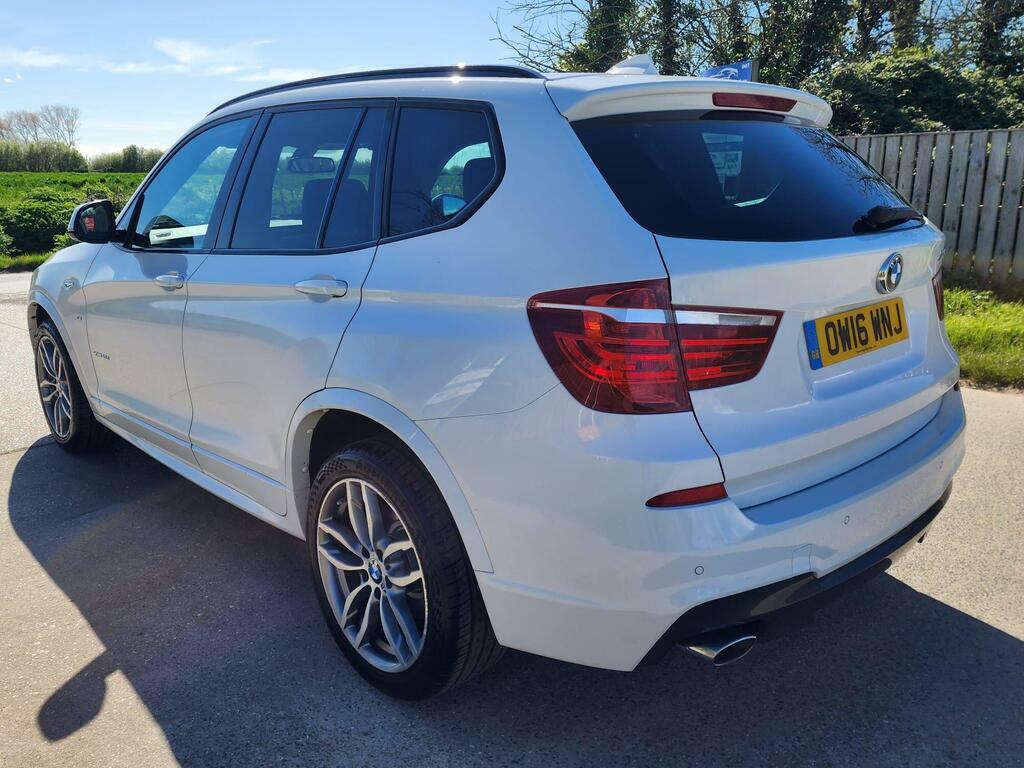 BMW X3 2.0 20D M Sport Xdrive Euro 6 S S White #4