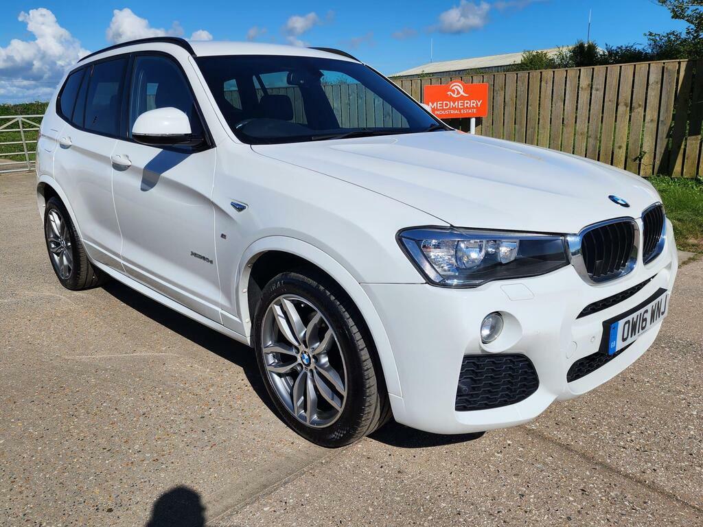 BMW X3 2.0 20D M Sport Xdrive Euro 6 S S White