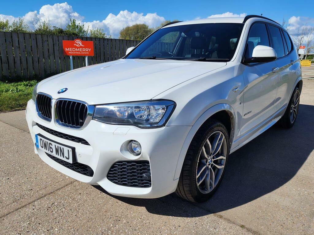 BMW X3 2.0 20D M Sport Xdrive Euro 6 S S White #3