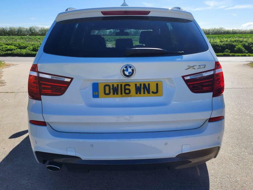 BMW X3 2.0 20D M Sport Xdrive Euro 6 S S White #5