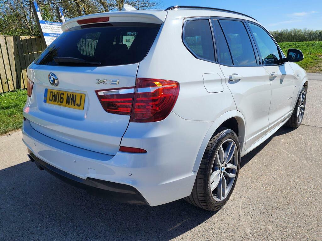 BMW X3 2.0 20D M Sport Xdrive Euro 6 S S White #6