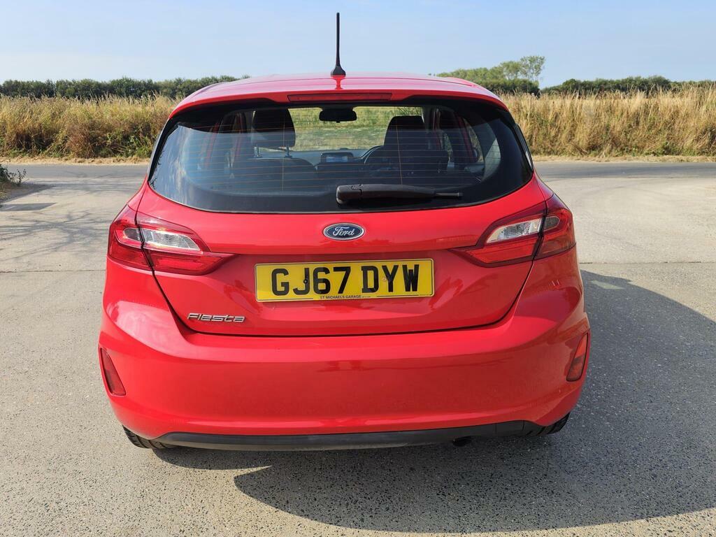 Ford Fiesta 1.0T Ecoboost Zetec Euro 6 S S GJ67DYW Red #5