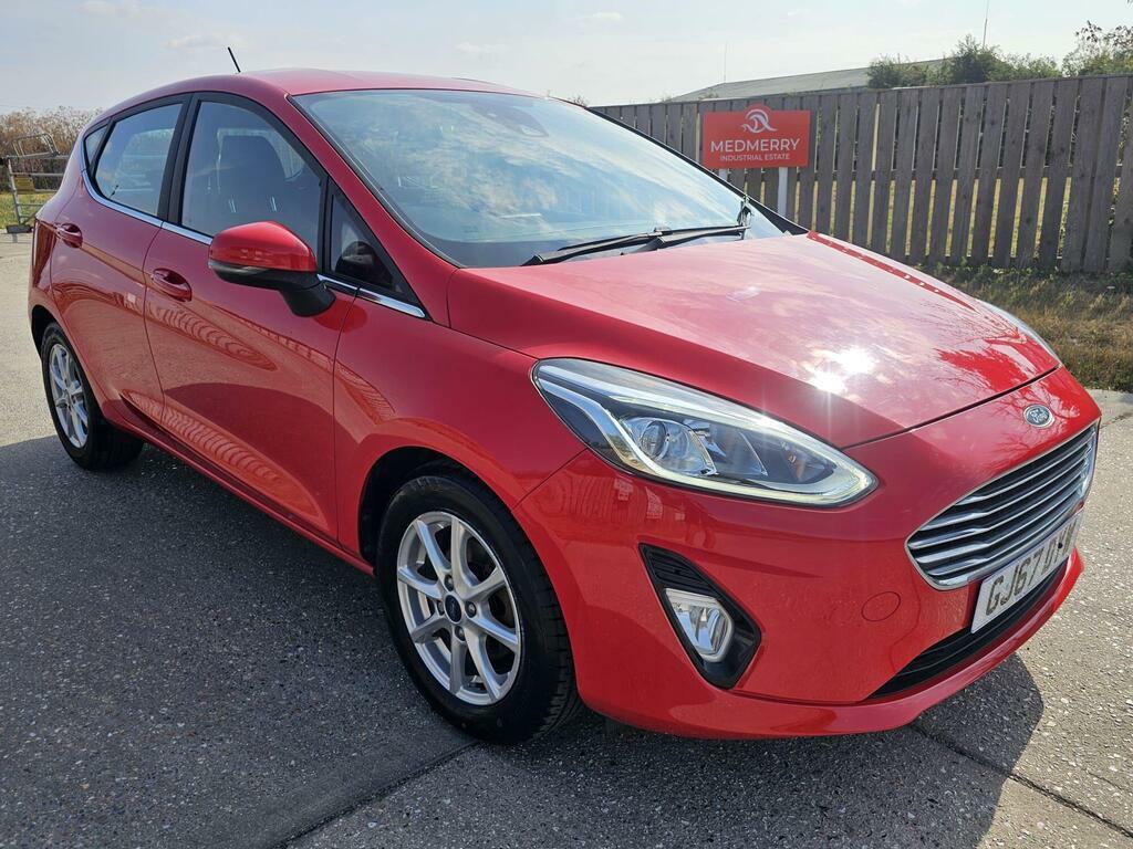Ford Fiesta 1.0T Ecoboost Zetec Euro 6 S S GJ67DYW Red