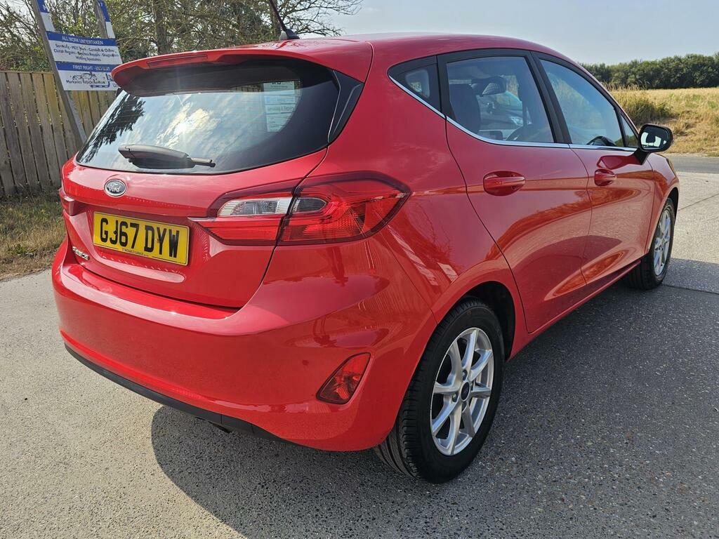 Ford Fiesta 1.0T Ecoboost Zetec Euro 6 S S GJ67DYW Red #6