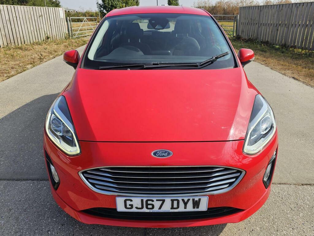 Ford Fiesta 1.0T Ecoboost Zetec Euro 6 S S GJ67DYW Red #2