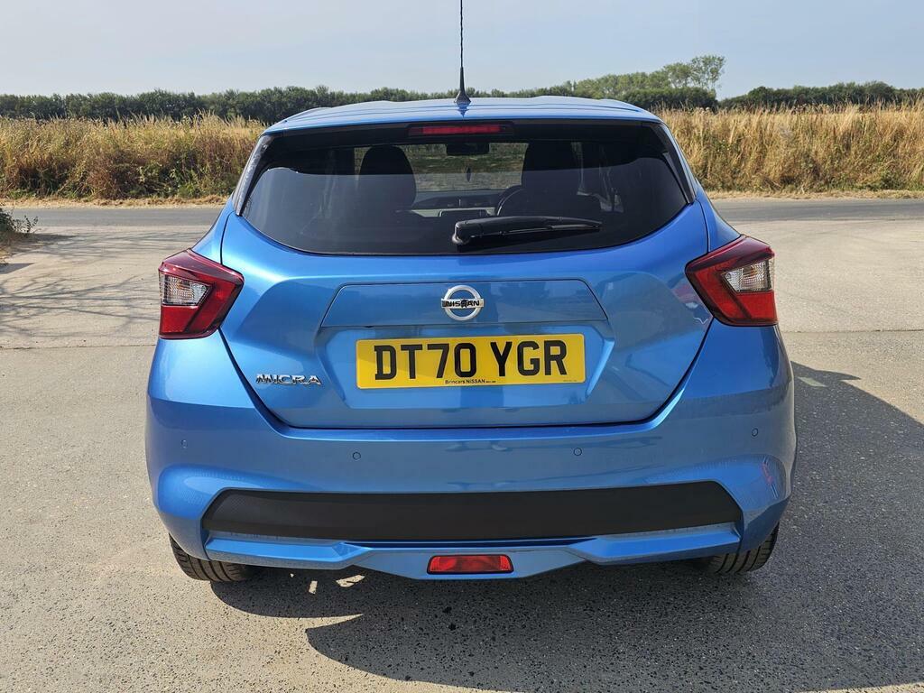 Nissan Micra 1.0 Ig-t Tekna Euro 6 S S Blue #5