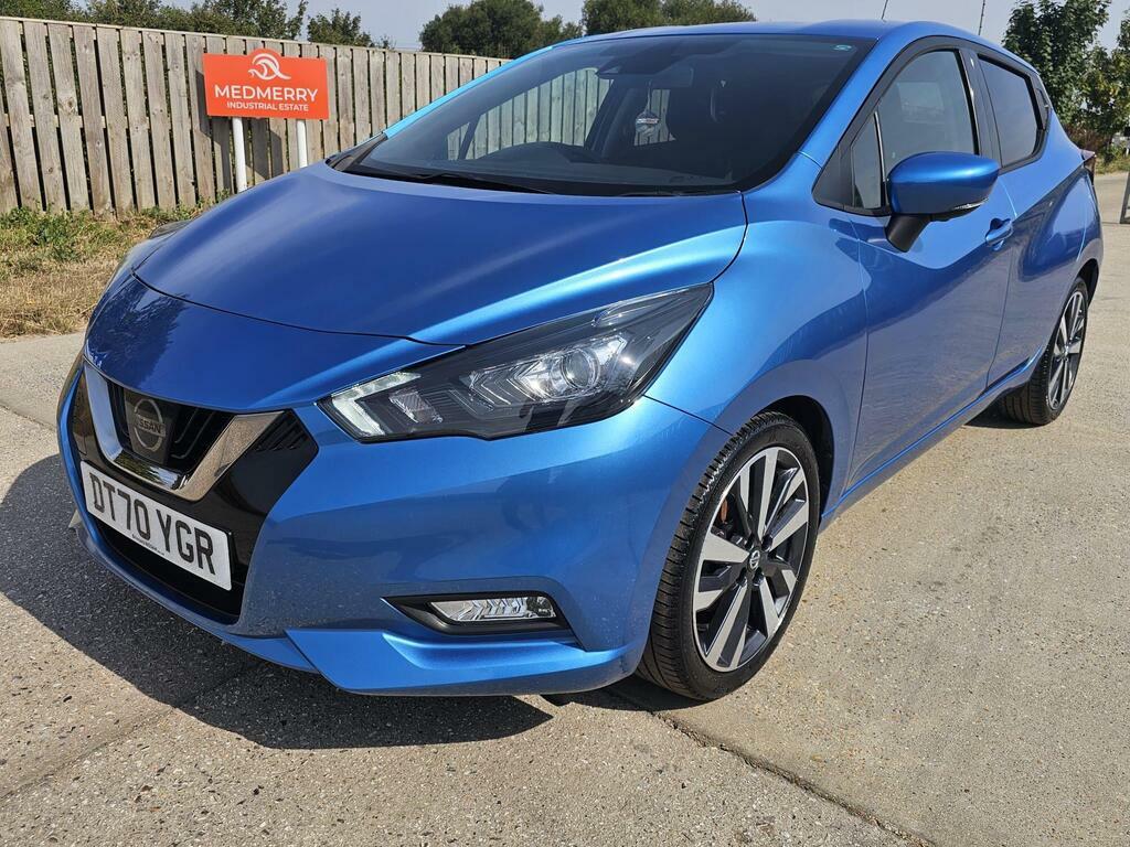 Nissan Micra 1.0 Ig-t Tekna Euro 6 S S Blue #3