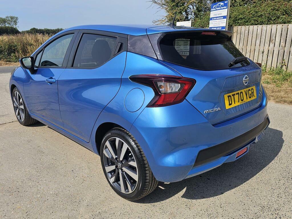 Nissan Micra 1.0 Ig-t Tekna Euro 6 S S Blue #4