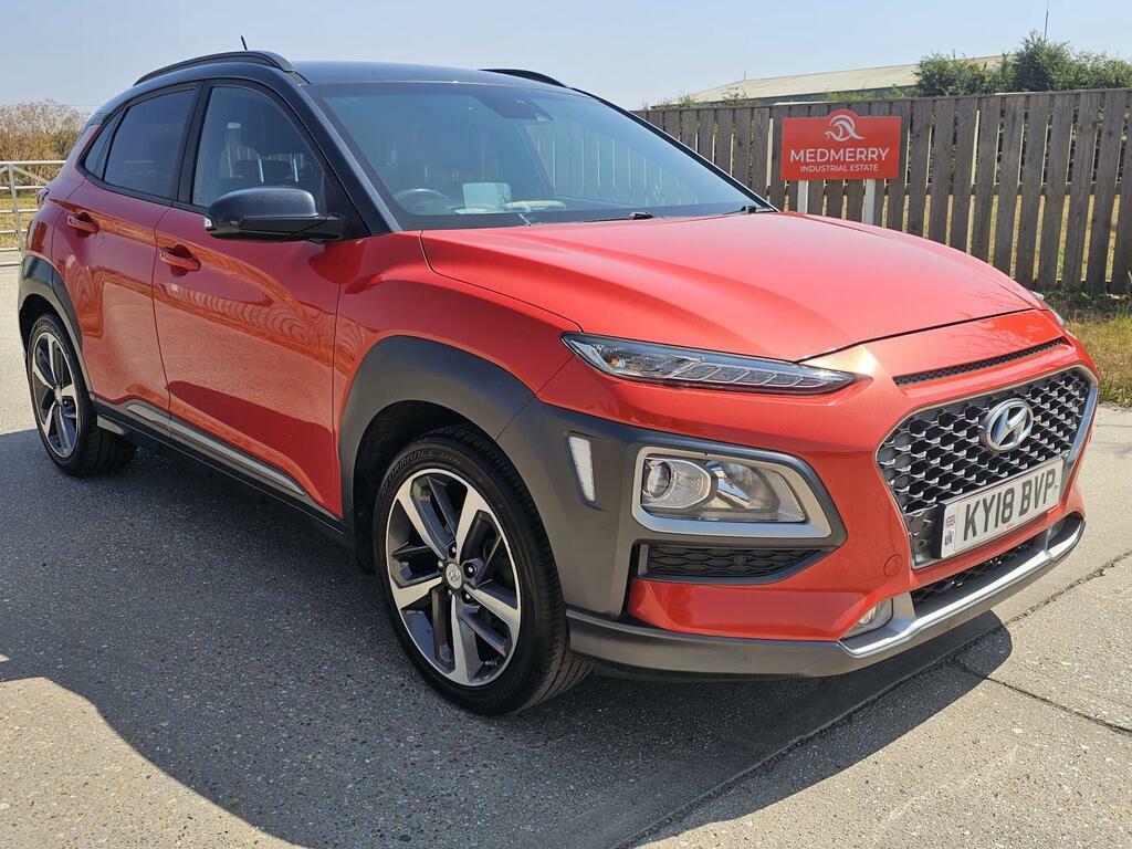 Hyundai Kona 1.0 T-gdi Blue Drive Premium Se Euro 6 S S Orange