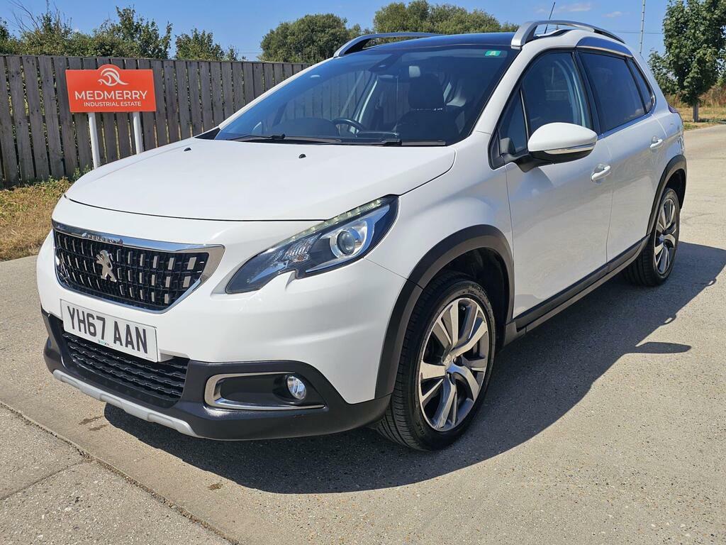 Peugeot 2008 1.2 Puretech Allure Eat Euro 6 S S White #3
