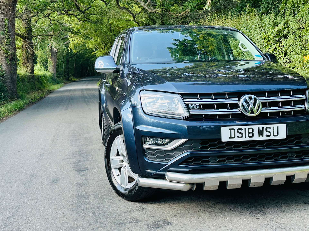Volkswagen Amarok 3.0 L Highline V6 Tdi 4Motion 4Wd Blue #4