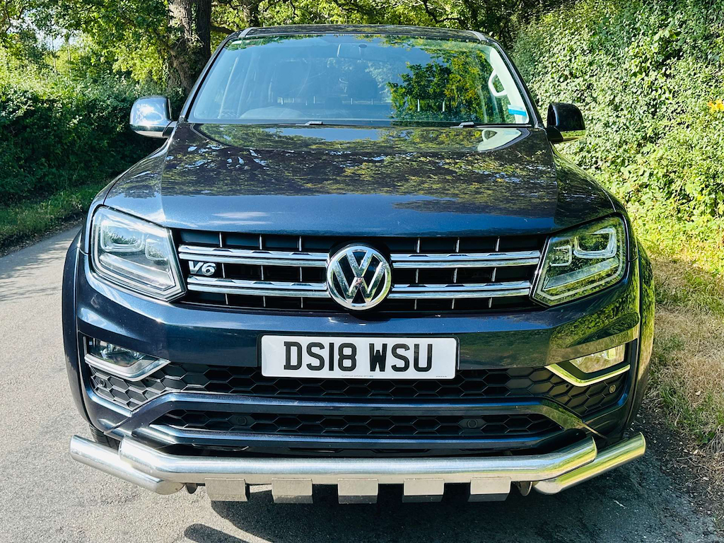 Volkswagen Amarok 3.0 L Highline V6 Tdi 4Motion 4Wd Blue #3