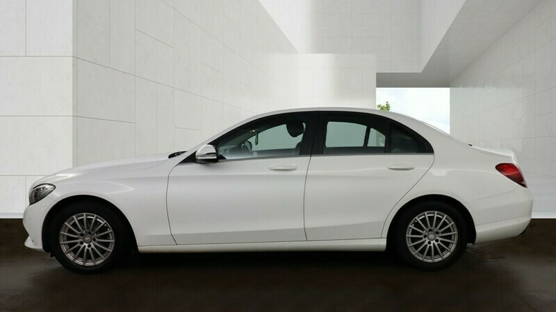 Mercedes-Benz C Class C200 D Se Executive White #6