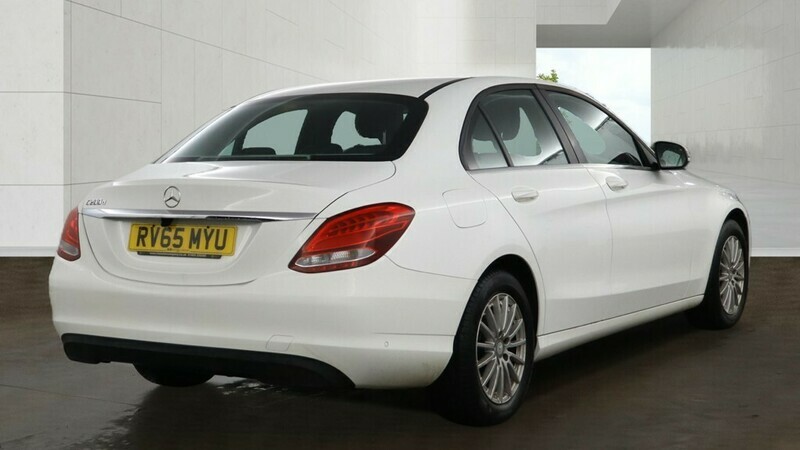 Mercedes-Benz C Class C200 D Se Executive White #4