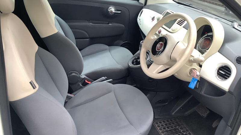 Fiat 500 Pop Dualogic White #2