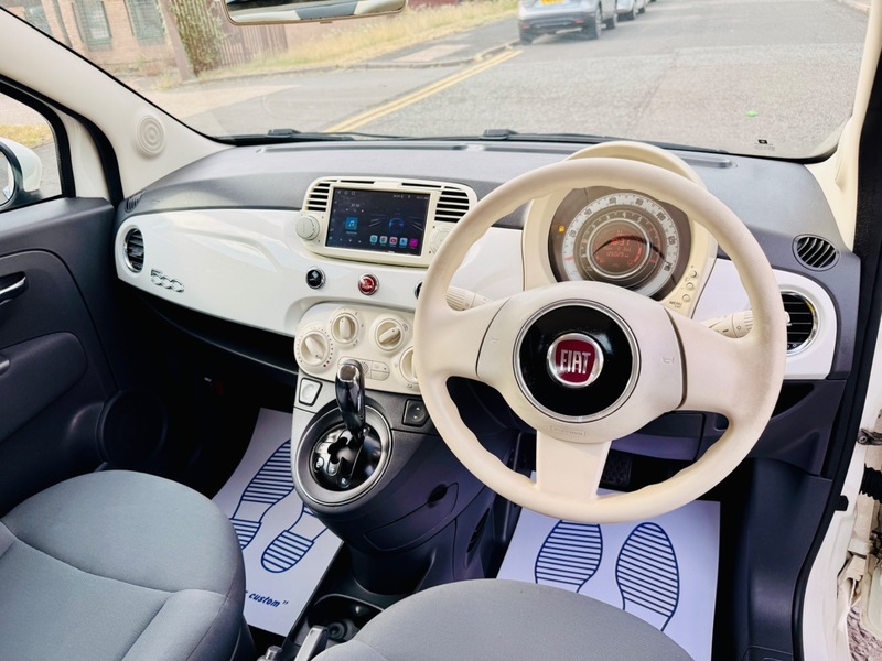 Fiat 500 Pop Dualogic White #3