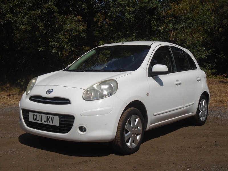 Nissan Micra Acenta White #2