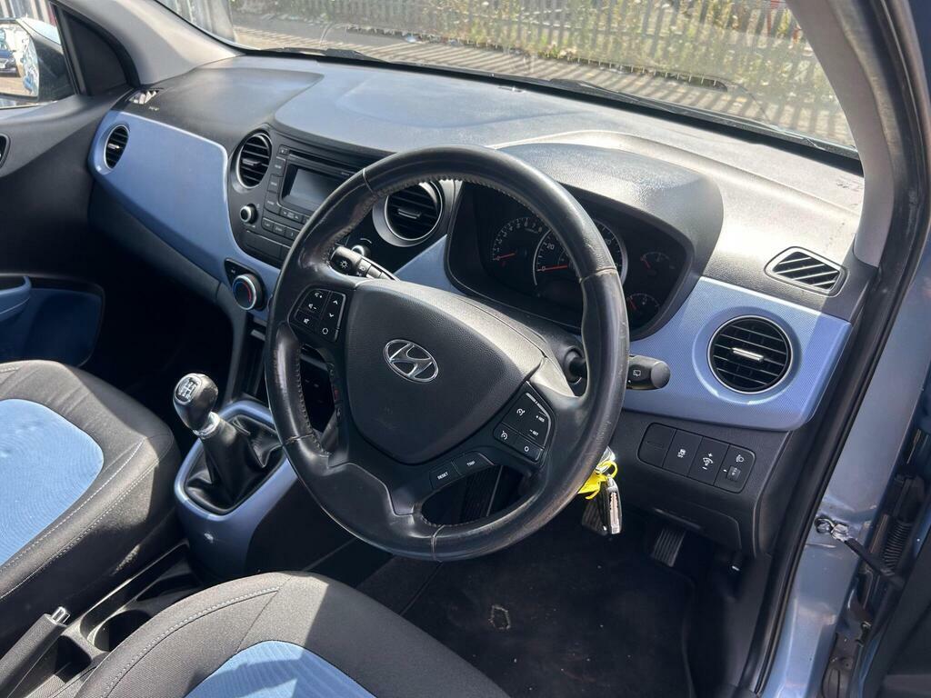 Hyundai I10 2015 1.2 Premium Hatchback Euro 5 Grey #8