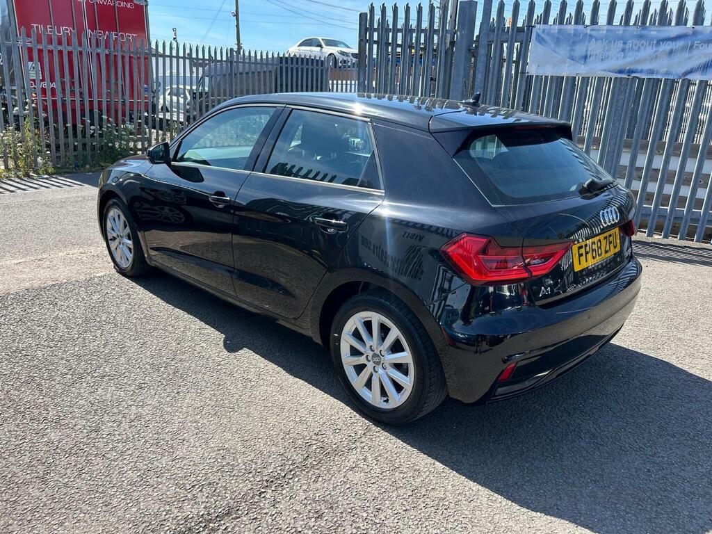 Audi A1 1.0 Tfsi 30 Sport Sportback Euro 6 S S FP68ZFU Black #3