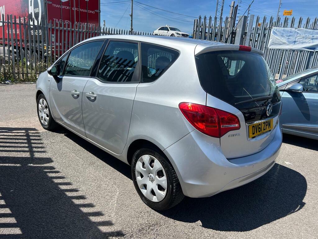 Vauxhall Meriva 1.4 16V Exclusiv Euro 5 Silver #3