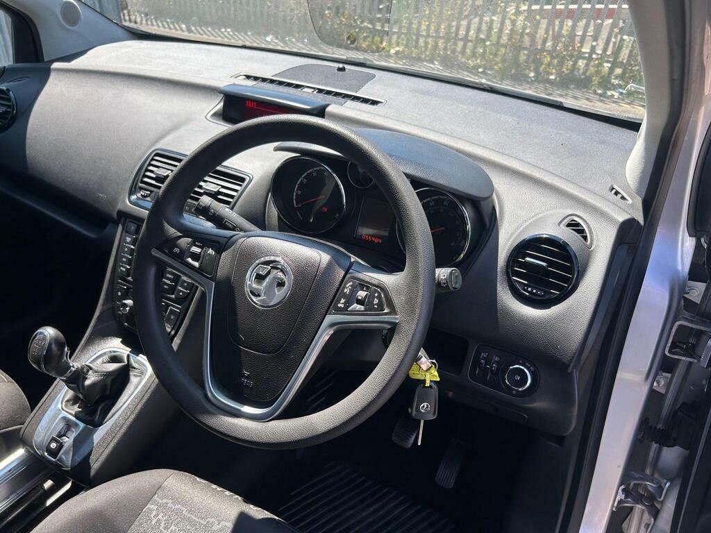 Vauxhall Meriva 1.4 16V Se Mpv Euro 5 100 Ps Silver #8
