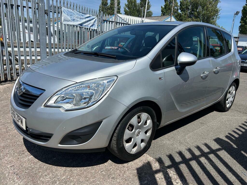 Vauxhall Meriva 1.4 16V Exclusiv Euro 5 Silver #2