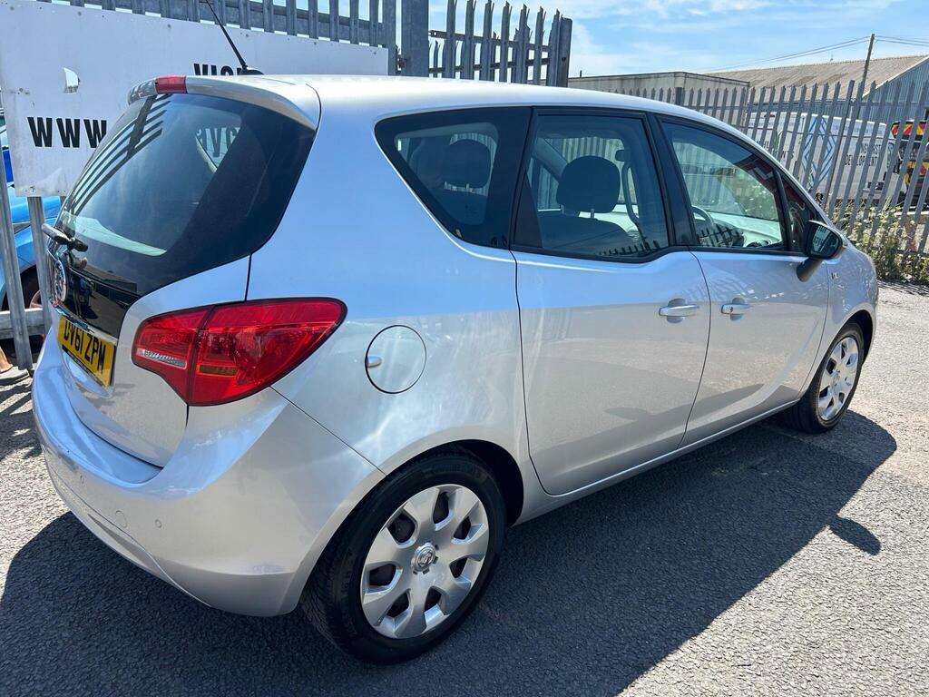 Vauxhall Meriva 1.4 16V Exclusiv Euro 5 Silver #4