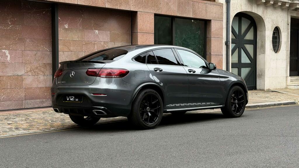Mercedes-Benz GLC Class 2.0 Glc300d Amg Line Premium Plus Coupe G-tronic LP69BCX Grey #3