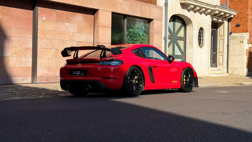 Porsche 718 Gt4 Rs Red #3