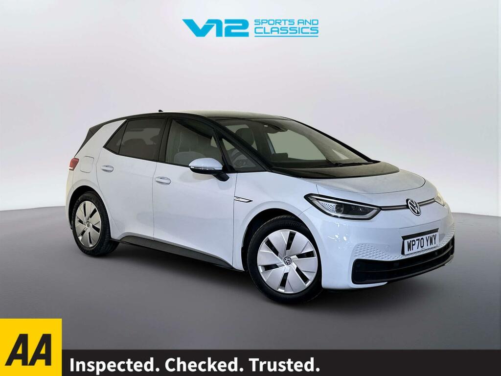 Volkswagen ID.3 Pro Performance 58Kwh Business Hatchback Elect White