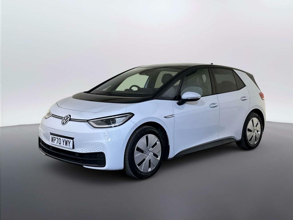 Volkswagen ID.3 Pro Performance 58Kwh Business Hatchback Elect White #4