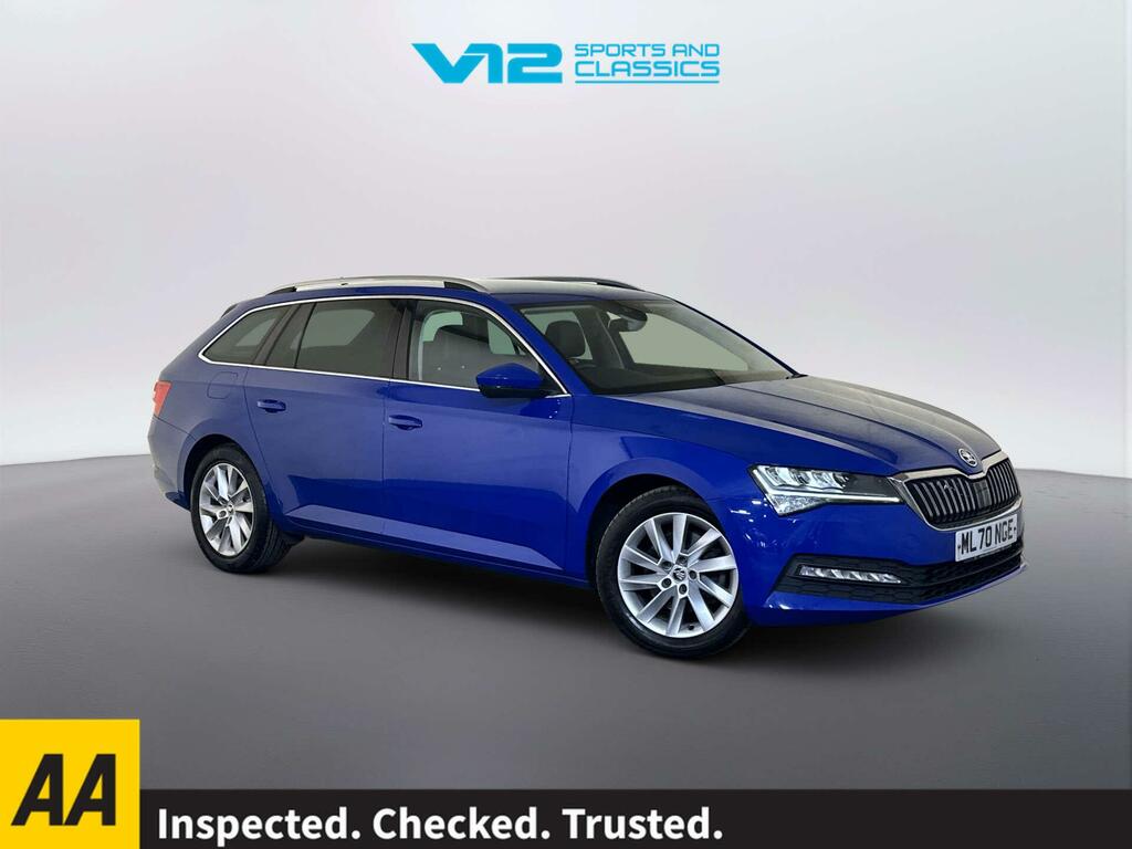 Skoda Superb 1.5 Tsi Act Se Technology Estate Blue