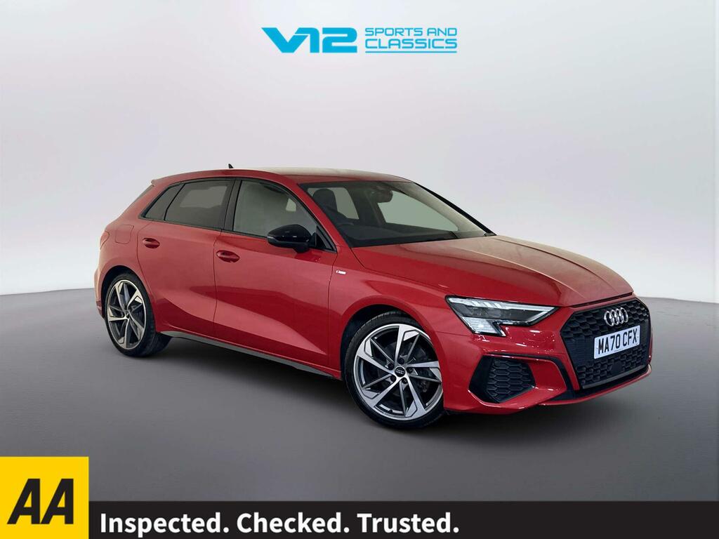 Audi A3 1.5 Tfsi 35 Edition 1 Sportback Euro 6 Ss MA70CFX Red