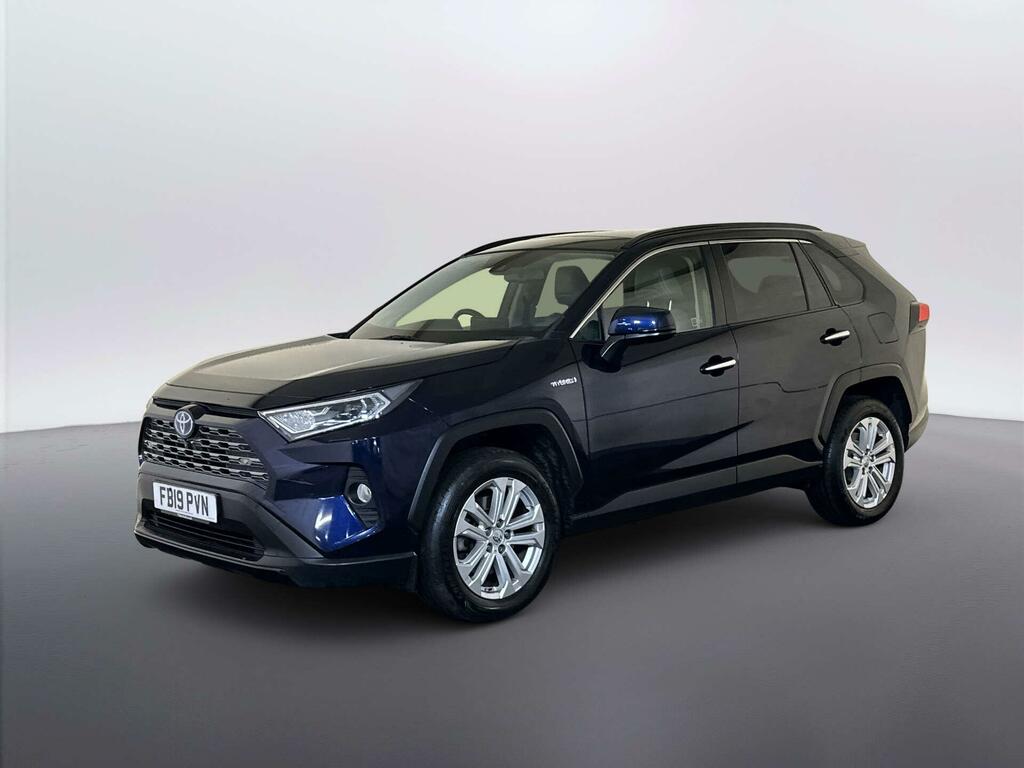 Toyota Rav 4 2.5 Vvt-h Excel Suv Hybrid Cvt 4Wd Euro FB19PVN Blue #4