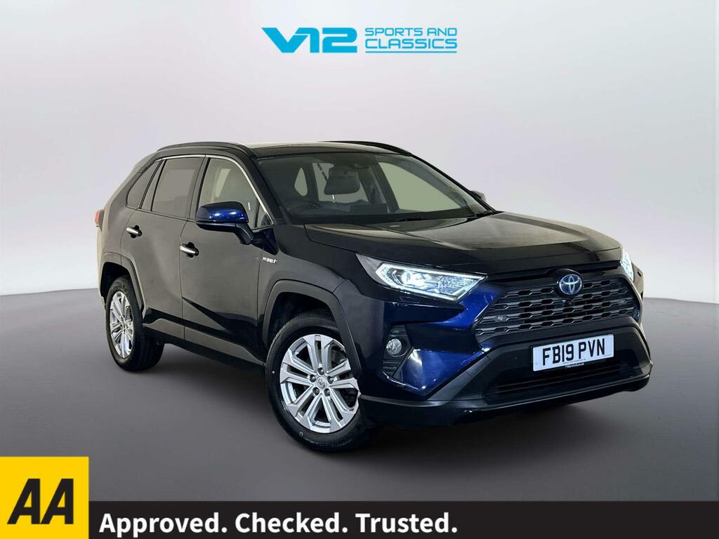 Toyota Rav 4 2.5 Vvt-h Excel Suv Hybrid Cvt 4Wd Euro FB19PVN Blue