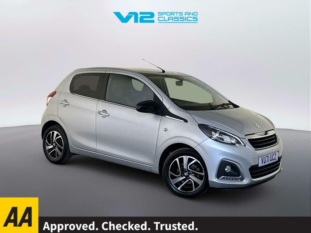 Peugeot 108 1.0 Allure Hatchback Euro 6 Ss Silver