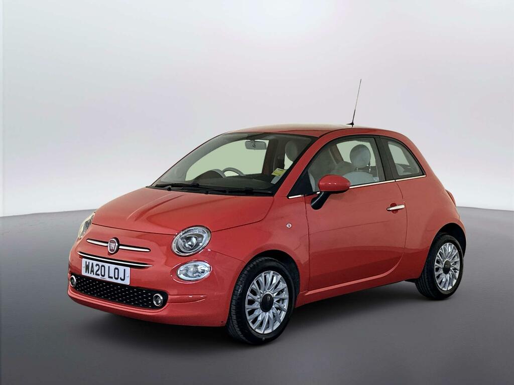 Fiat 500 1.2 Lounge Hatchback Euro 6 Ss Pink #4