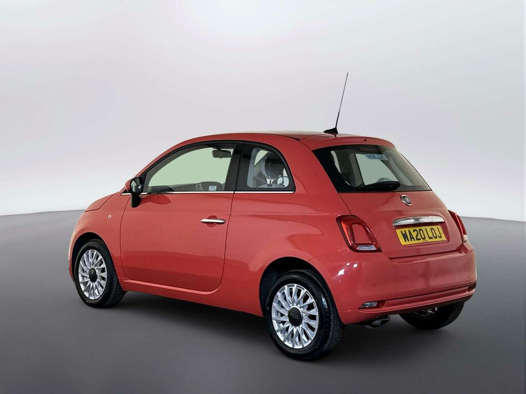 Fiat 500 1.2 Lounge Hatchback Euro 6 Ss Pink #6