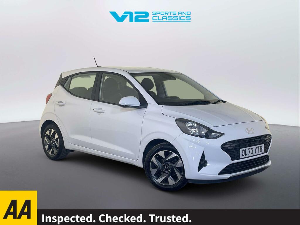 Hyundai I10 1.0 Advance Hatchback Euro 6 S White